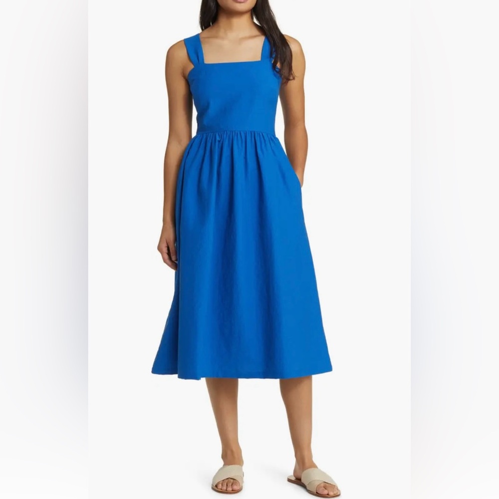 Caslon Woven Midi Sundress🌺